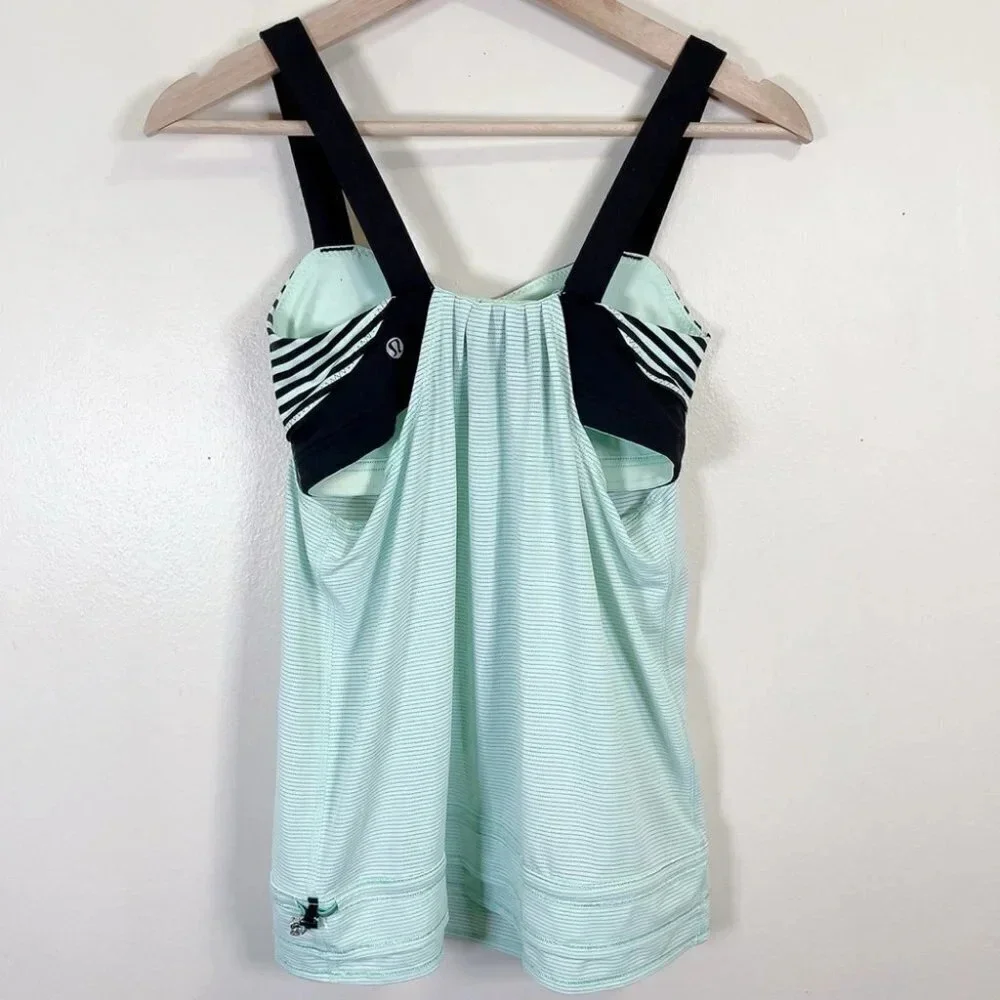 Lululemon Run: Back On Track Tank Mint Moment